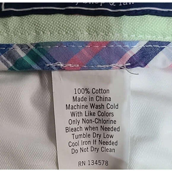 Vineyard Vines Breaker Chambray Pants Men's 30 x 29 Bright Green - Picture 4 of 6